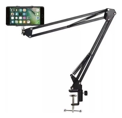 Soporte Celular Escritorio Porta Celular Universal Con Brazo