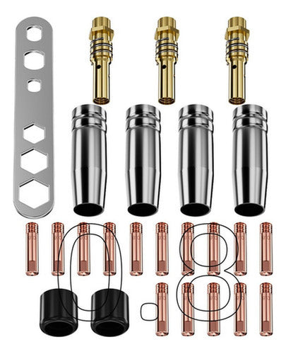 25u Punta Boquilla Contacto Soldadura 15ak Norplat