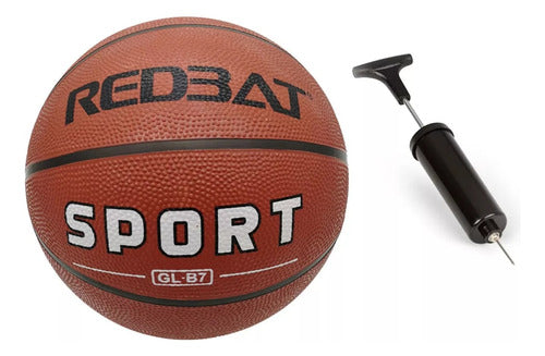 Balón Basketball Caucho Texturizado Nba Authentic Tamaño 7  Naranja