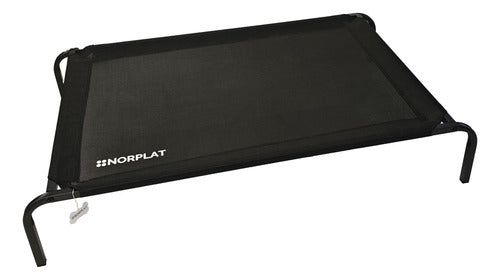 Cama Elevada Para Perros Grandes Lavable Talla Xl - Norplat Negro Elevado
