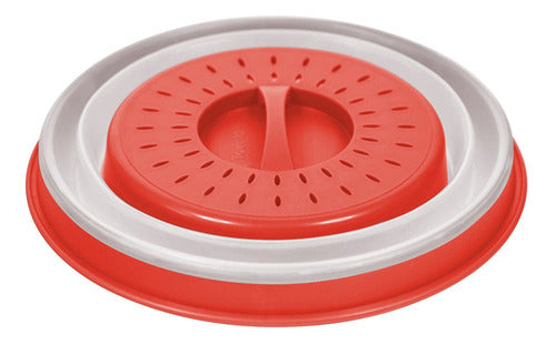 Tapa Microondas 27cm Plegable Anti Salpicadura - Cukin