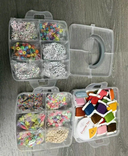  Kit Para Hacer Pulseras Y Alhajas Norplat Bricolaje Cuentas