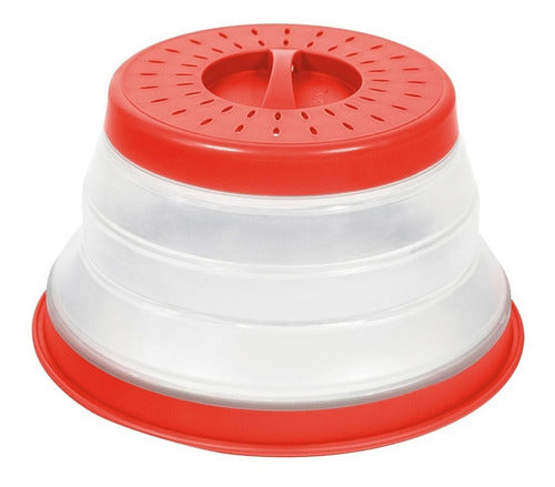 Tapa Microondas 27cm Plegable Anti Salpicadura - Cukin