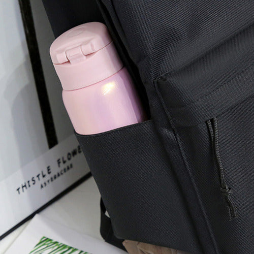 Mochila Urbana Escolar Juvenil Notebook Unisex - Norplat Negro