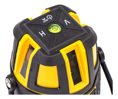 Nivel Laser 5 Líneas Profesional Con Trípode Base - Norplat