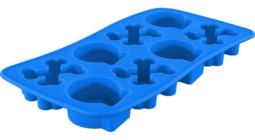 Molde De Silicona Para Calaveras Y Huesos De Hielo - Cukin Celeste