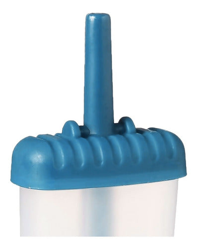 Set De 6 Moldes Para Hacer Paletas Heladas - Cukin Celeste