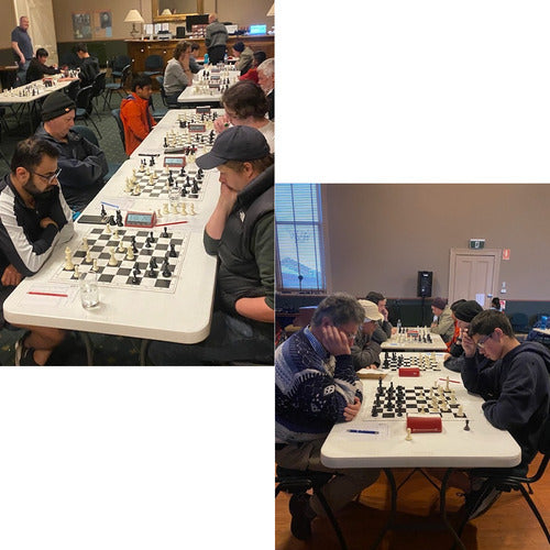 Juego De Ajedrez Escolar Portable Tablero 50x50cm - Norplat