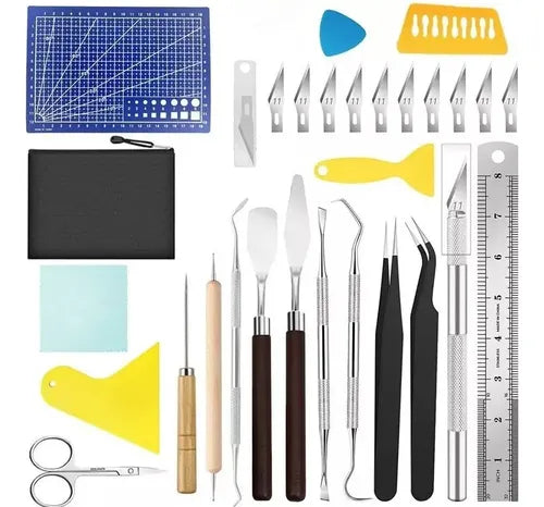 29 En 1 Base Mat Tapete De Corte Salvacorte Tabla - Norplat Azul