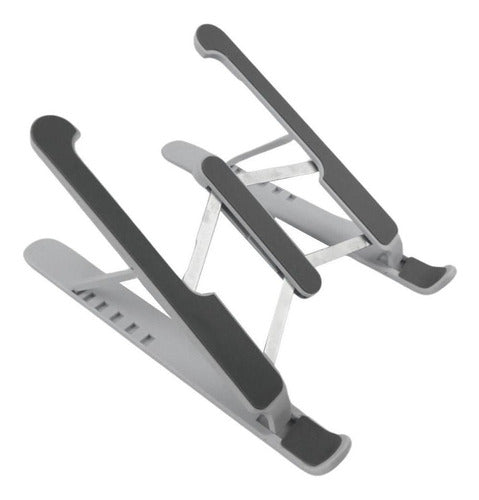 Soporte Para Notebook Plástico Gris