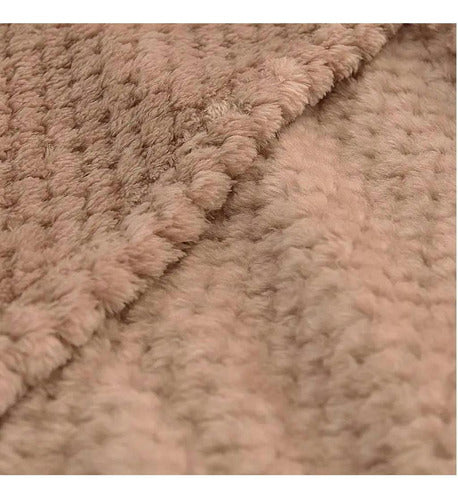 3 Toallas Baño Microfibra Alta Calidad Secado Rápido Norplat Marrón Lisa