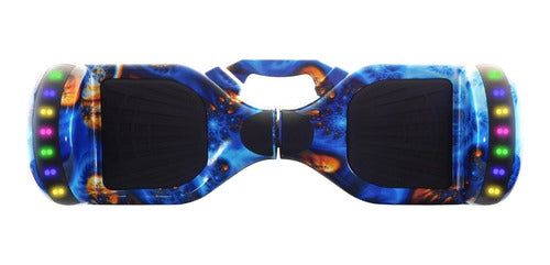Hoverboard Eciclos Speaker Bluetooth Scooter Diseños Blue Star (azul)