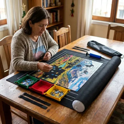 Puzzle Mat Norplat Guarda Porta Tapete Rompecabezas 3000 Pzs