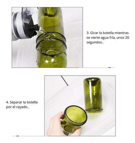 Cortador De Botellas De Vidrio Manual Herrramientas Norplat