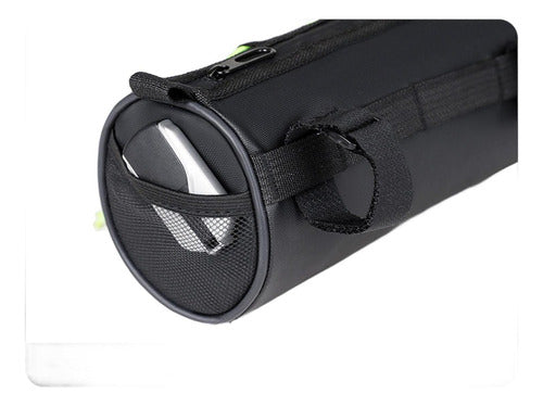 Bolso Manillar Bicicleta Impermeable Resistente - Norplat Negro
