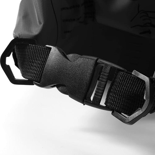 Bolso Seco Flotante Impermeable Mochila 30 Litros - Norplat Negro