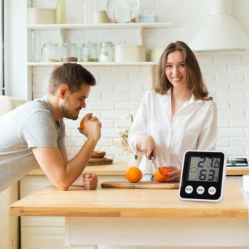 Higrómetro Digital Termómetro Humedad Ambiente Estado -cukin