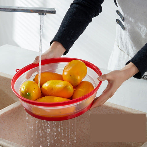 Tapa Microondas 27cm Plegable Anti Salpicadura - Cukin