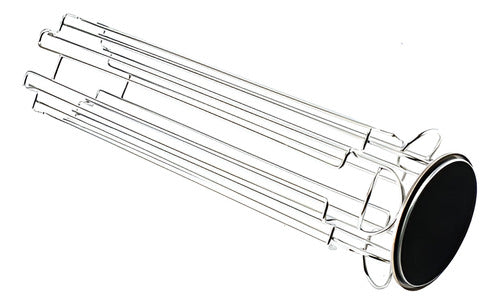 Porta Cápsula Para 32 Dolce Gusto Giratorio 360° - Norplat Plateado