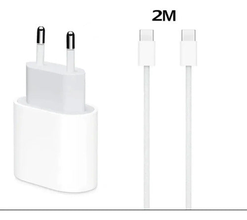Carga Rapida 20w + Cable 2m Para Apple iPhone - Norplat Usb-c