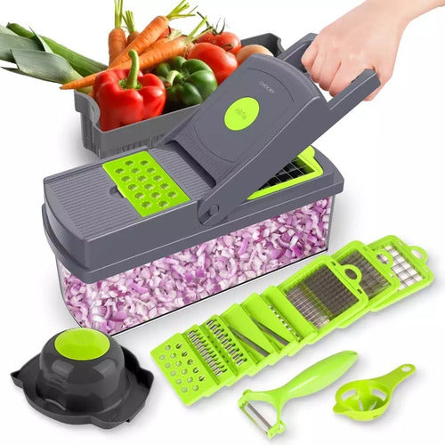 Cortadoras De Verduras 14 En 1 Mandolina