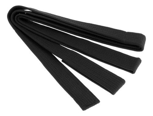 Cinturon Artes Marciales 2.4m Karate Taekwondo Judo Norplat Negro 240cm