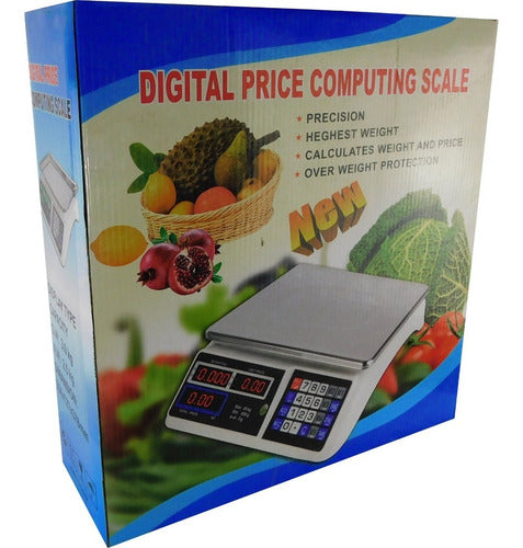 Balanza Comercial - Pesa Digital Para Negocios Blanco