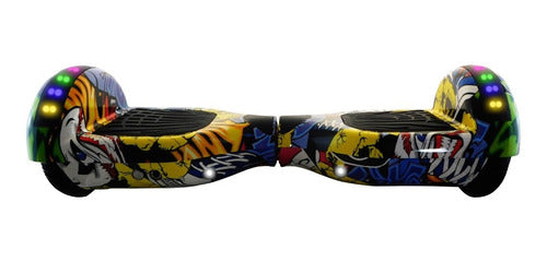 Hoverboard Eciclos Speaker Bluetooth Scooter Diseños Yellow Comic Clown (amarillo)