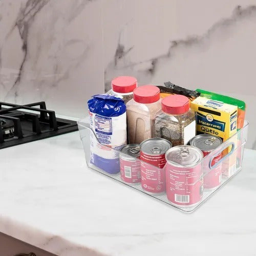 4 Organizador De Refrigerador Contenedor Organizador Despens
