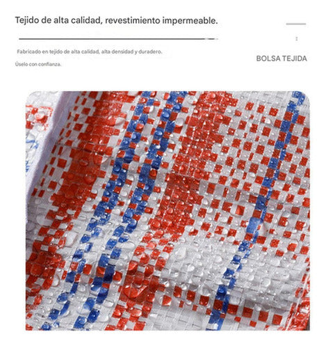 6 Bolsas Matuteras Bolso Para Almacenaje 80x60x30cm Norplat Variado Escoces