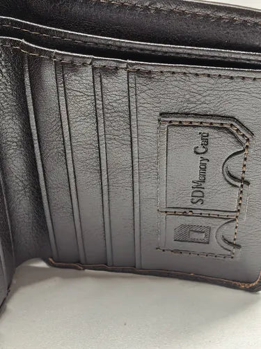 Billetera De Cuero Hombre Anti Rfid Anti Clonacion - Norplat Marrón Oscuro Liso