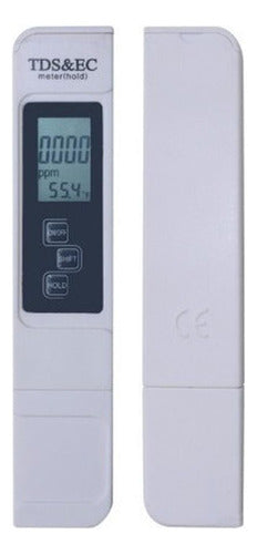 Medidor Ph Digital + Medidor De Ec Tds + 3 Buffer - Norplat Amarillo