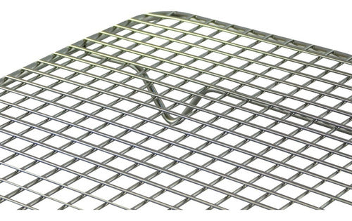 Rejilla De Enfriamiento Para Panes - 38 X 25 Cm - Cukin Plateado