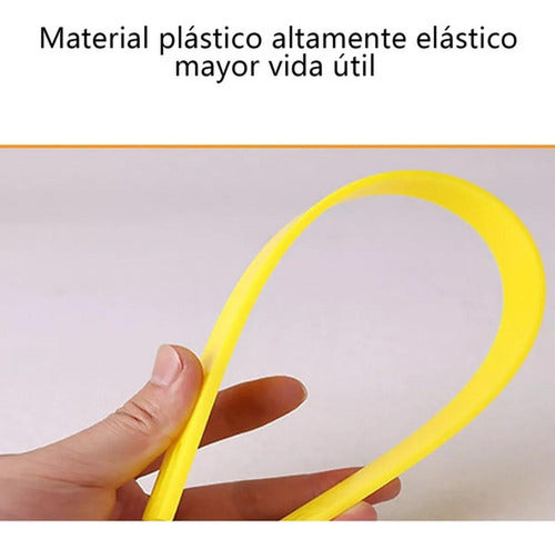 Escalera Coordinacion Deportiva Kit De Entrenamiento Norplat Amarillo