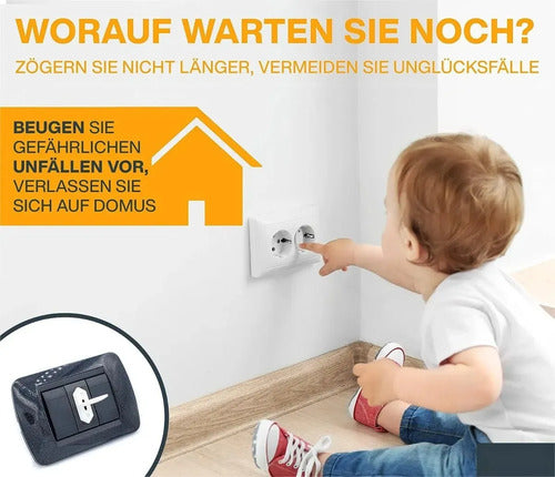30 Protector De Enchufes Para Bebes Cubre Tapa Llave Norplat
