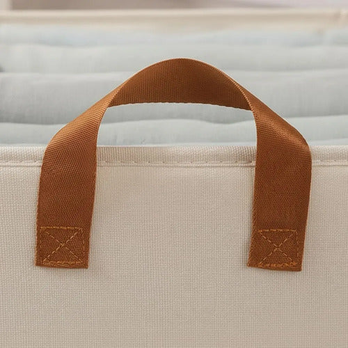 6 Cajas Organizadoras Tela Plegables Closet Ropa - Norplat Lisa