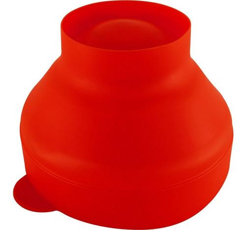 Maquina De Silicona Para Hacer Cabritas Con Tapa - Cukin Rojo