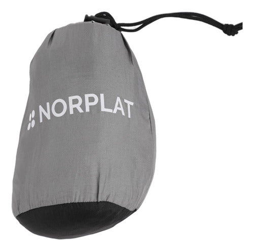Hamaca Paraguaya Camping Norplat Mosqueton Correa Premium Negro