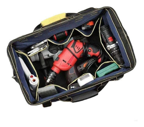 Maletin Portaherramienta Organizador Coleto 16''  - Norplat Azul