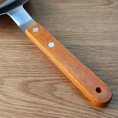 Espátula Para Plancha Hamburguesas Churrasquera - Norplat Marrón Claro