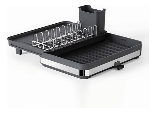 Secaplatos Escurridor Platos Loza Acero Inoxidable - Norplat Negro