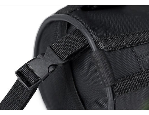 Bolso Manillar Bicicleta Impermeable Resistente - Norplat Negro