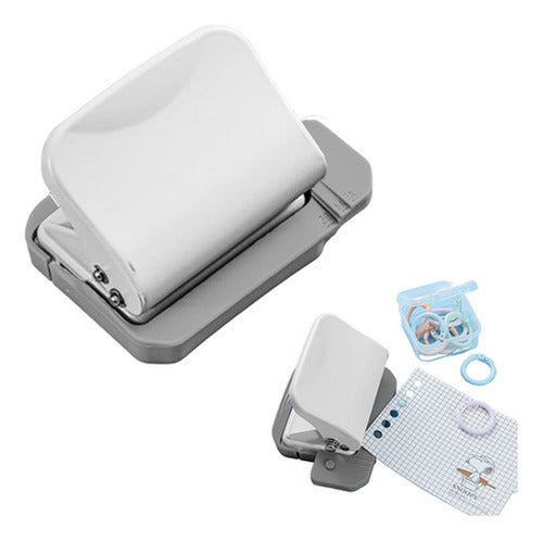 Anilladora Perforadora Espiralera 6 Agujero Metal - Norplat