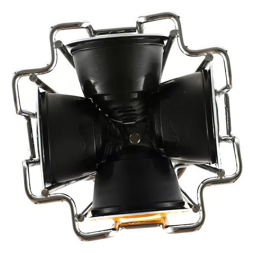 Porta Cápsula Para 32 Dolce Gusto Giratorio 360° - Norplat Plateado