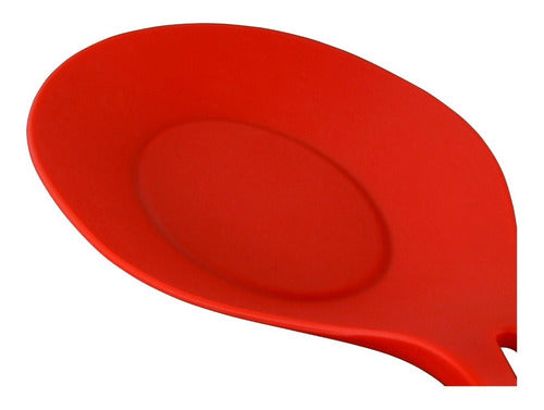 Apoya Cuchara Para No Ensuciar Mesón De Silicona - Cukin