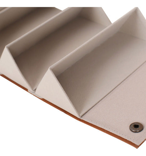 Organizador Estuche 6 Lentes De Sol Gafas Plegable - Norplat Negro