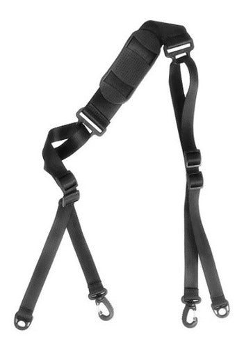 Correa Larga - Hombro Para Llevar Scooter / Eciclos Negro