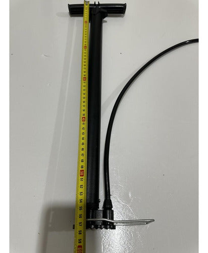 Bombin De Pie 160psi Dunlop Presta Schrader Bici - Norplat Negro