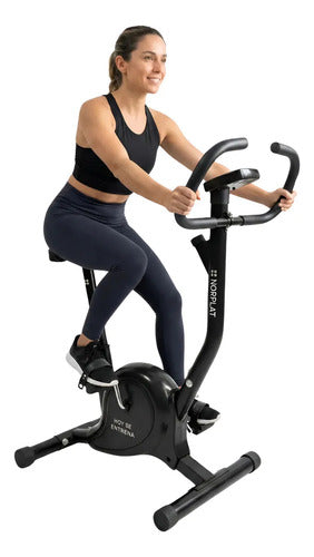 Bicicleta Estática Norplat Mujeres Fitness Spinning Gym Negro
