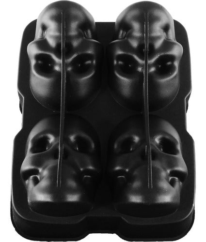 Molde Para Calaveras De Hielo - Cukin Negro